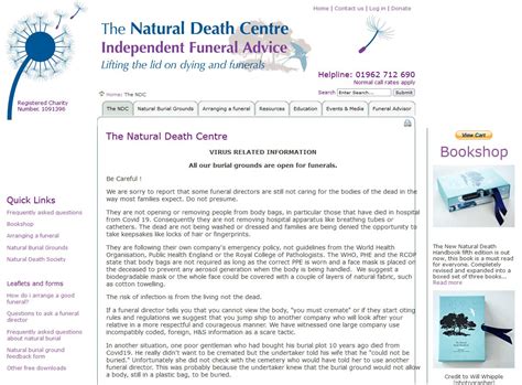 Natural Death Centre .org .